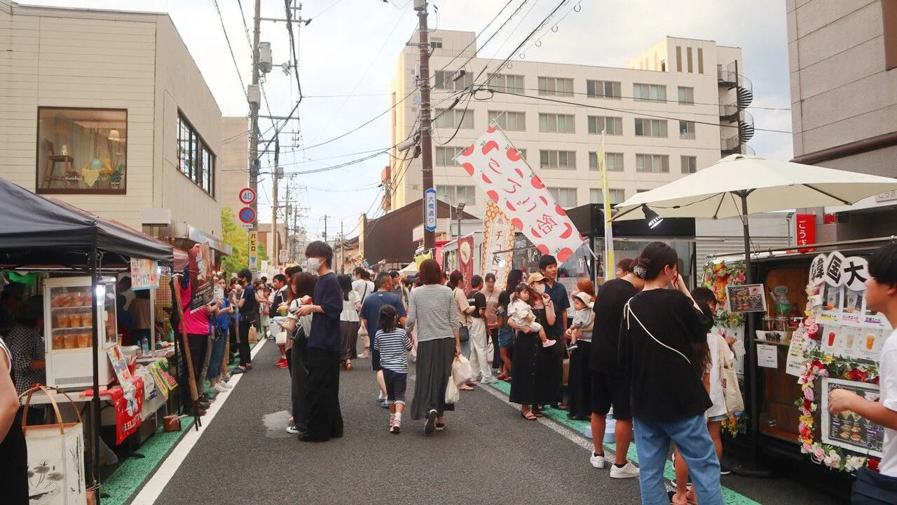 まつえ土曜夜市
出店の画像・写真