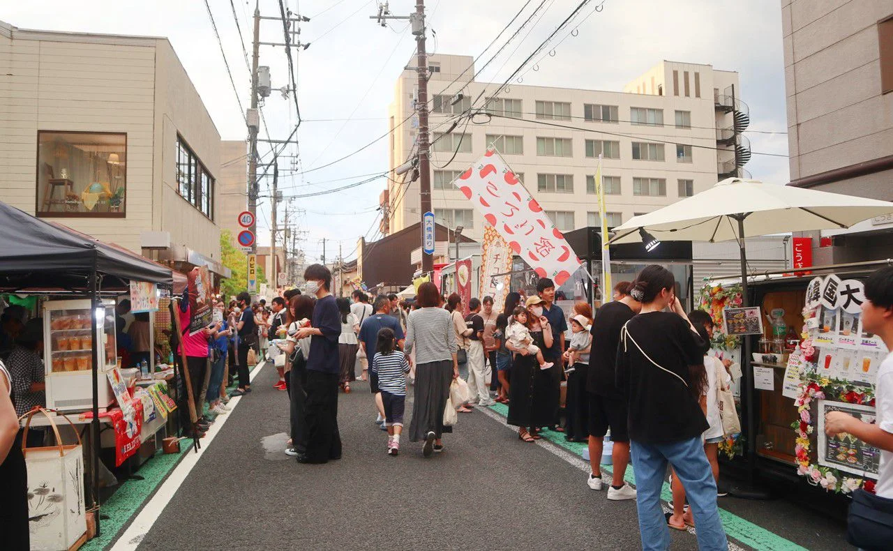 まつえ土曜夜市
出店の画像・写真